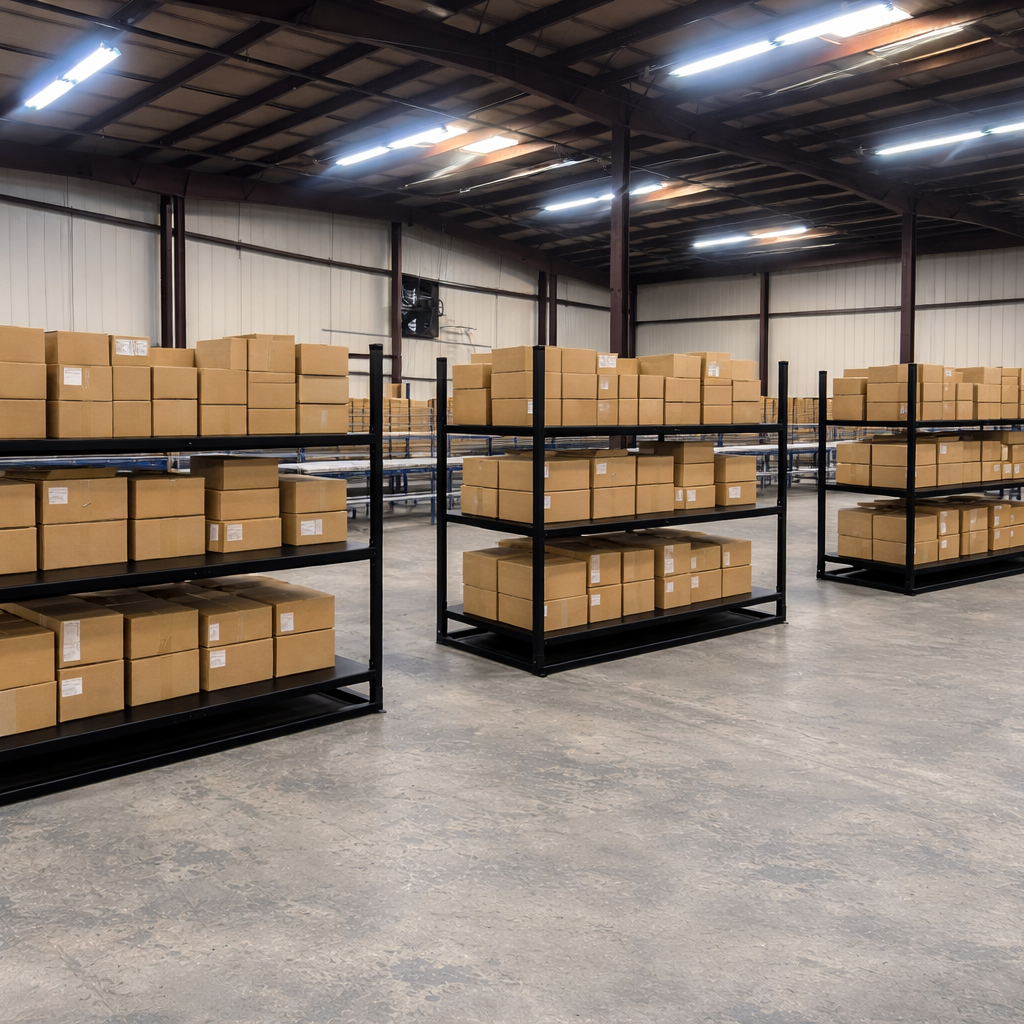 Adjustable Steel Shelving