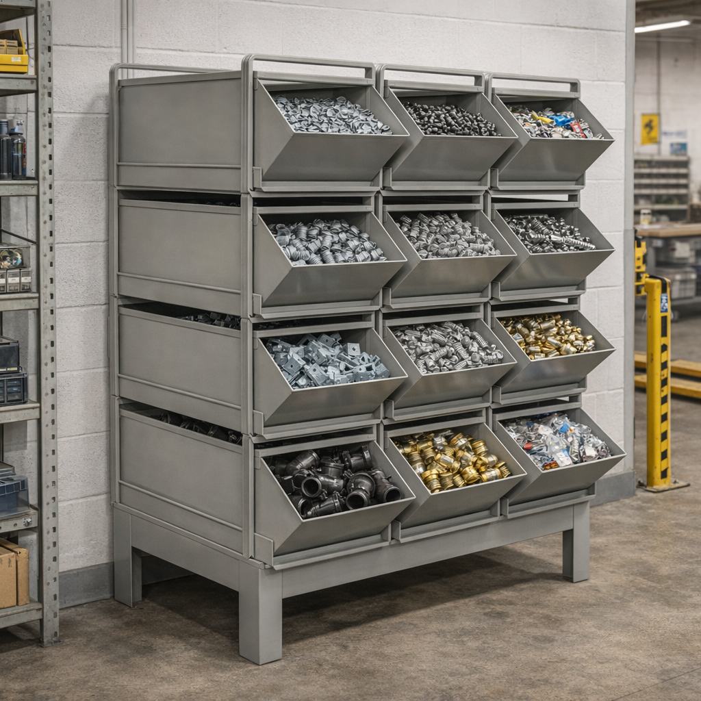 Steel Stackbins & Hopper Boxes