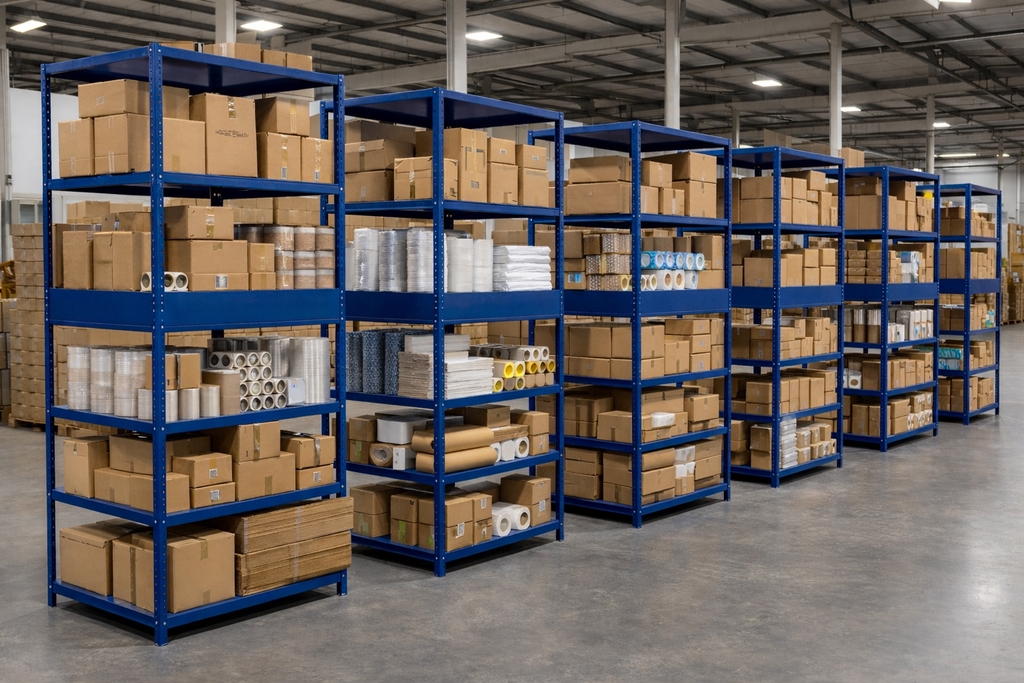 Corrugate & Carton Racks – Stackbin