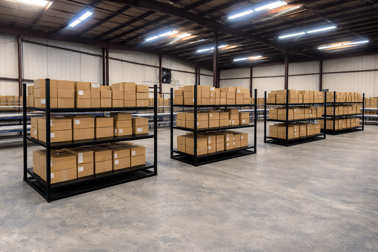 Adjustable Steel Shelving