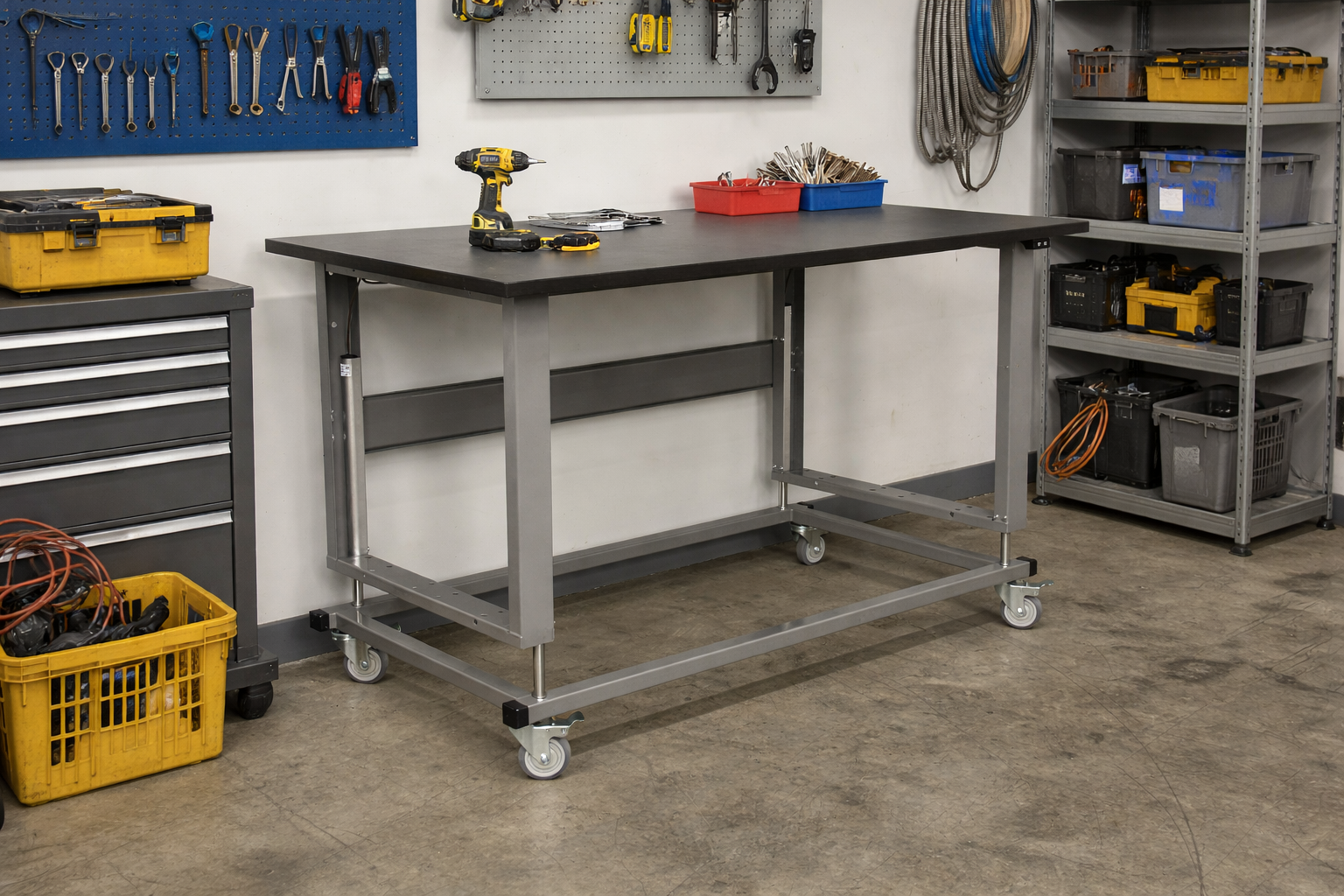 Adjustable Height Workbenches
