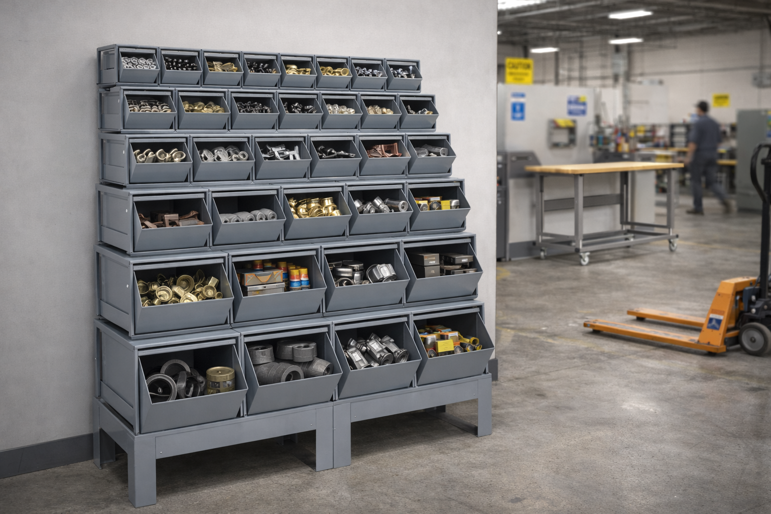 Pre-Configured Stackbin Units