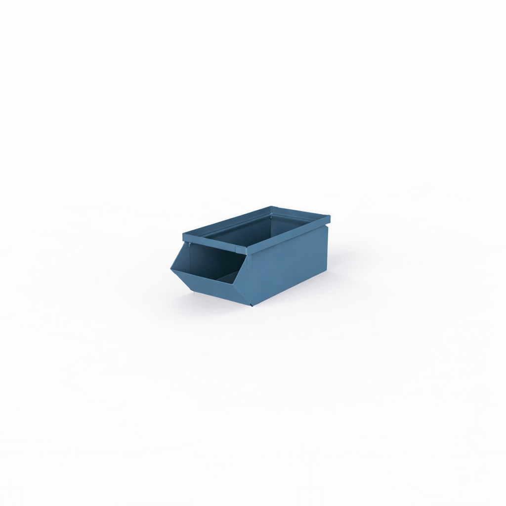 Stackbin Hopper With Lock 1 Stackbin® Heavy Duty Steel Hopper Bin - 5.5