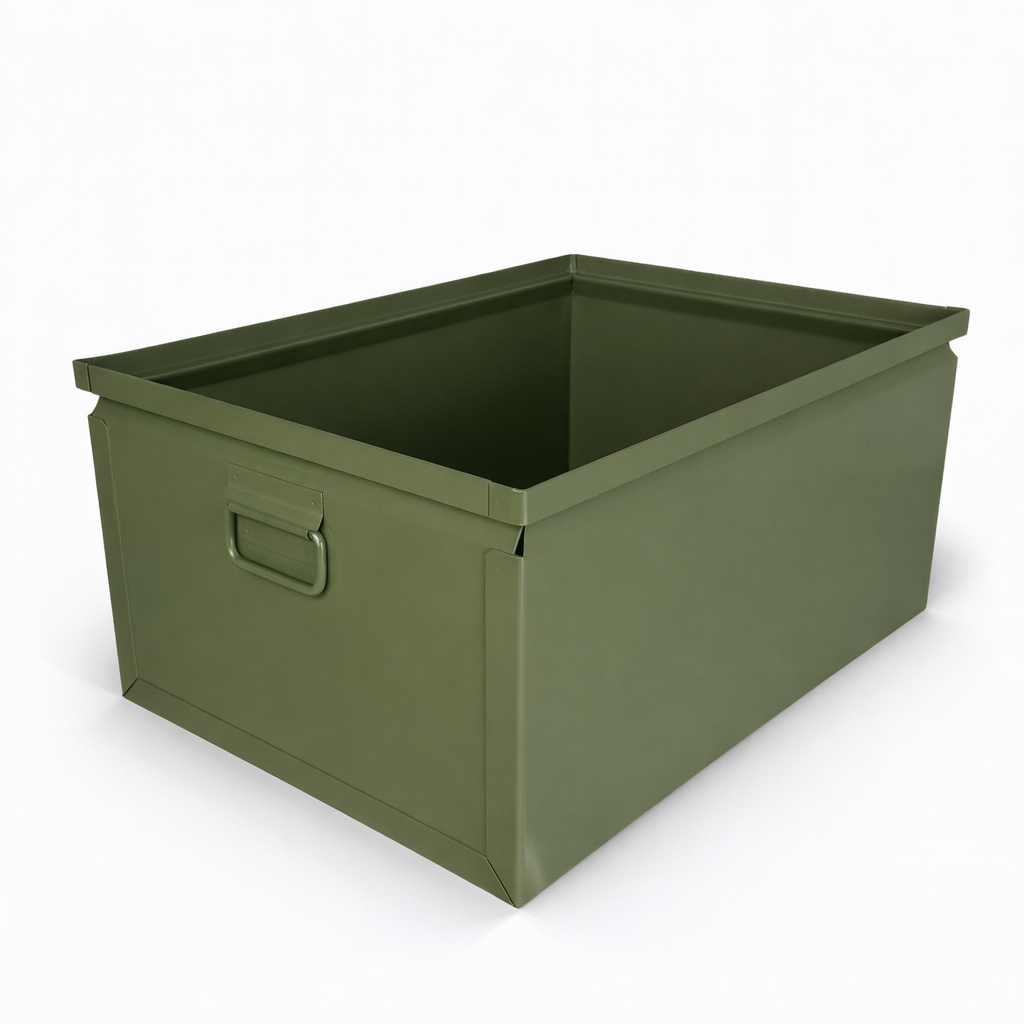 Stack Heavy Bboxes #6 Series Stackboxes® - Heavy Duty Metal Stacking Bins (18