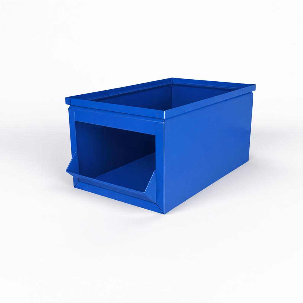 Stackbin Hopper With Lock #803 Series Stackable Hopper Boxes – Stackbin