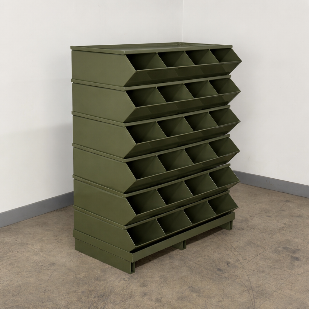 Stackbin Organizers Stackbin #3 Medium Compartment Storage Unit with Pallet Base