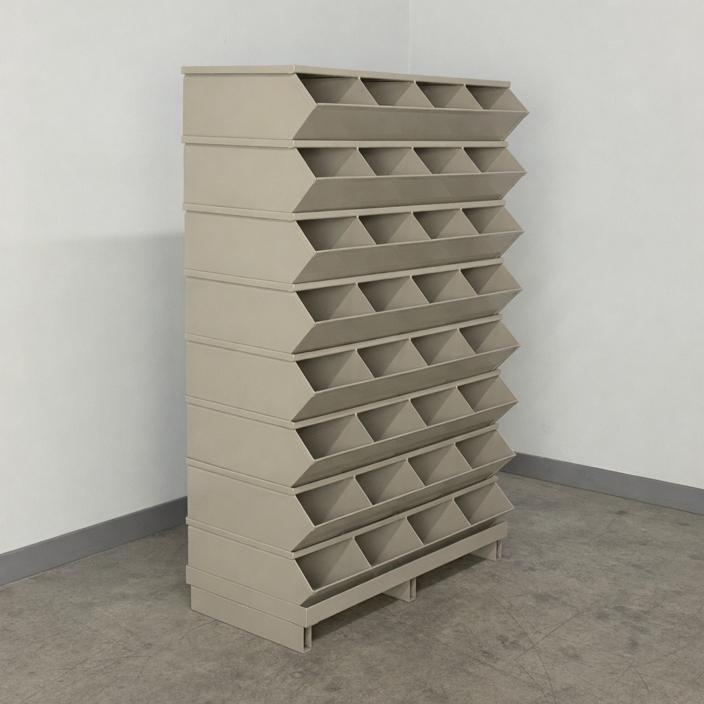 Stackbin Organizers Stackbin #3 Medium Compartment Storage Unit with Pallet Base