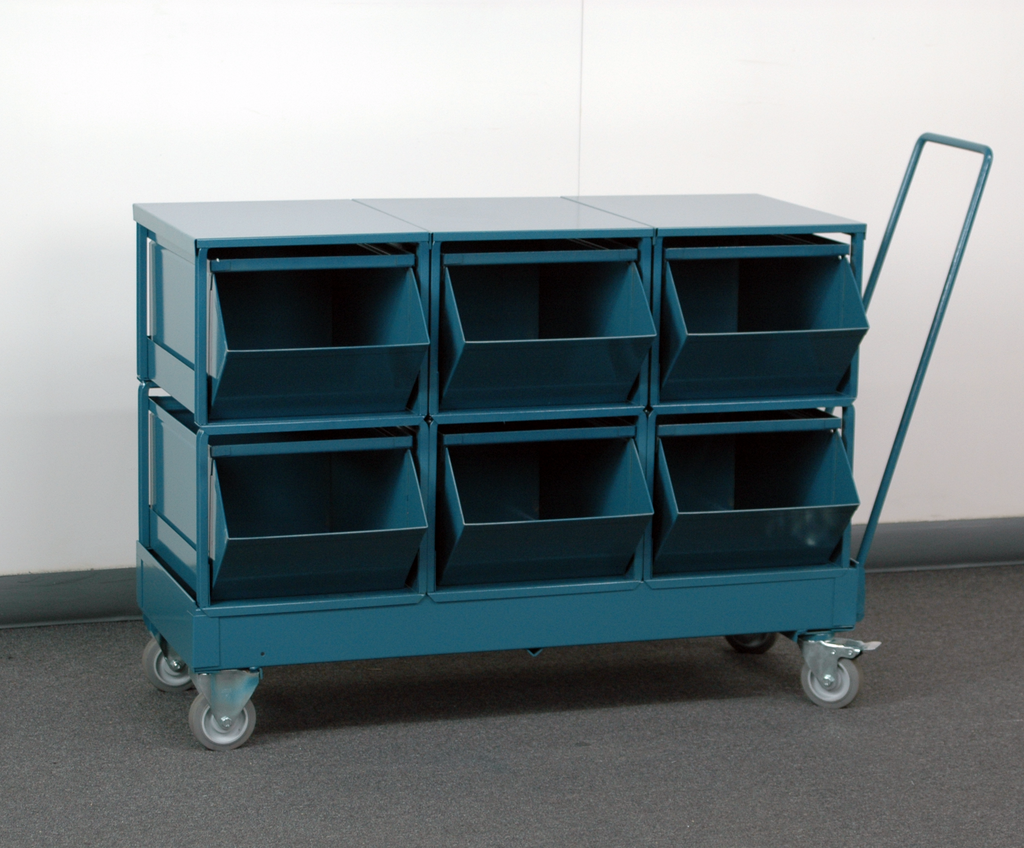 Stackbin Hopper With Lock Pre-Configured Stackbin Units