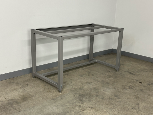 Heavy-Duty Adjustable-Height Steel Workbench Frame