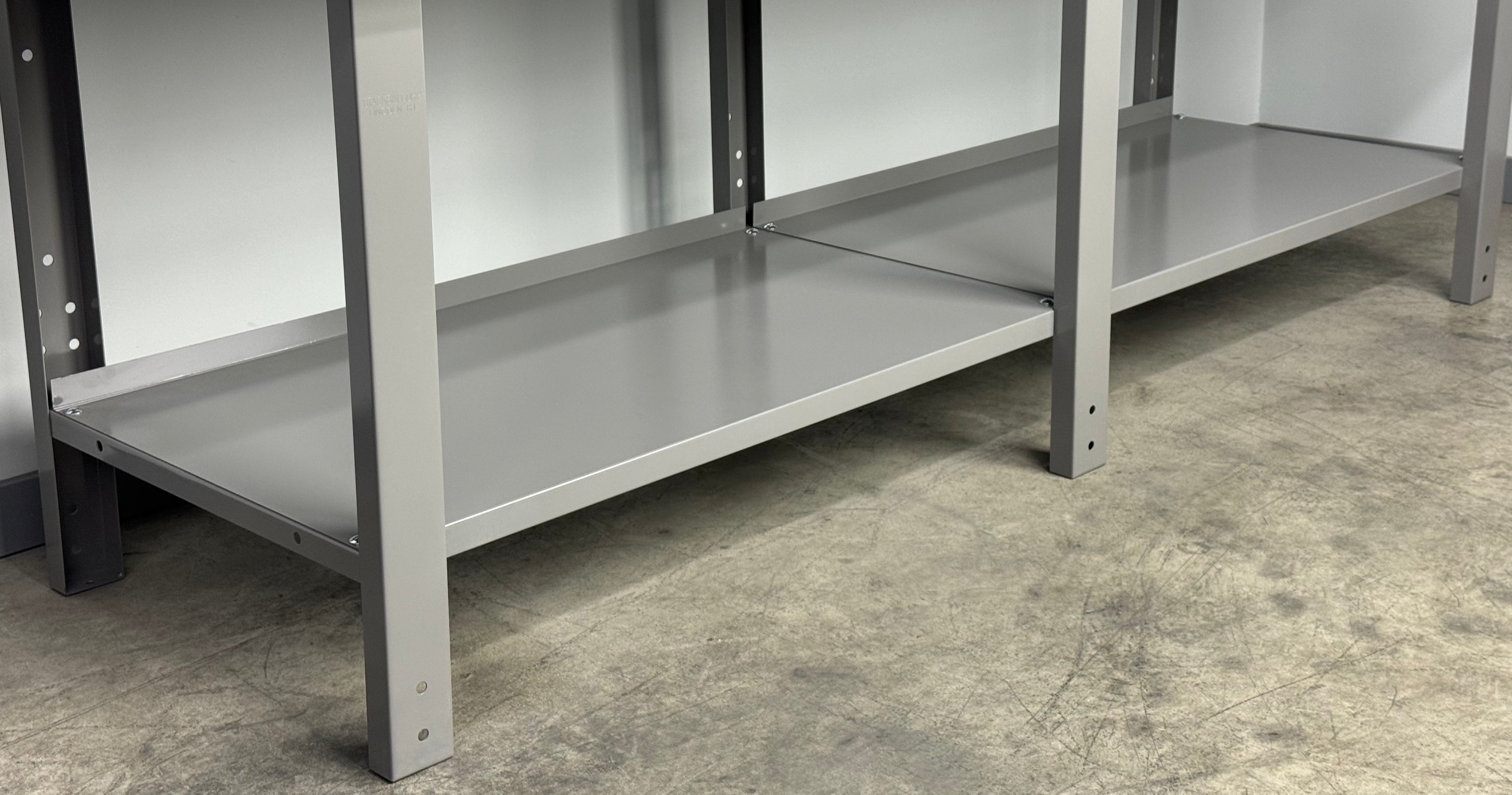 Stackbin 24 Inch Bench Full Depth Bottom Shelf for Stackbin Workbenches