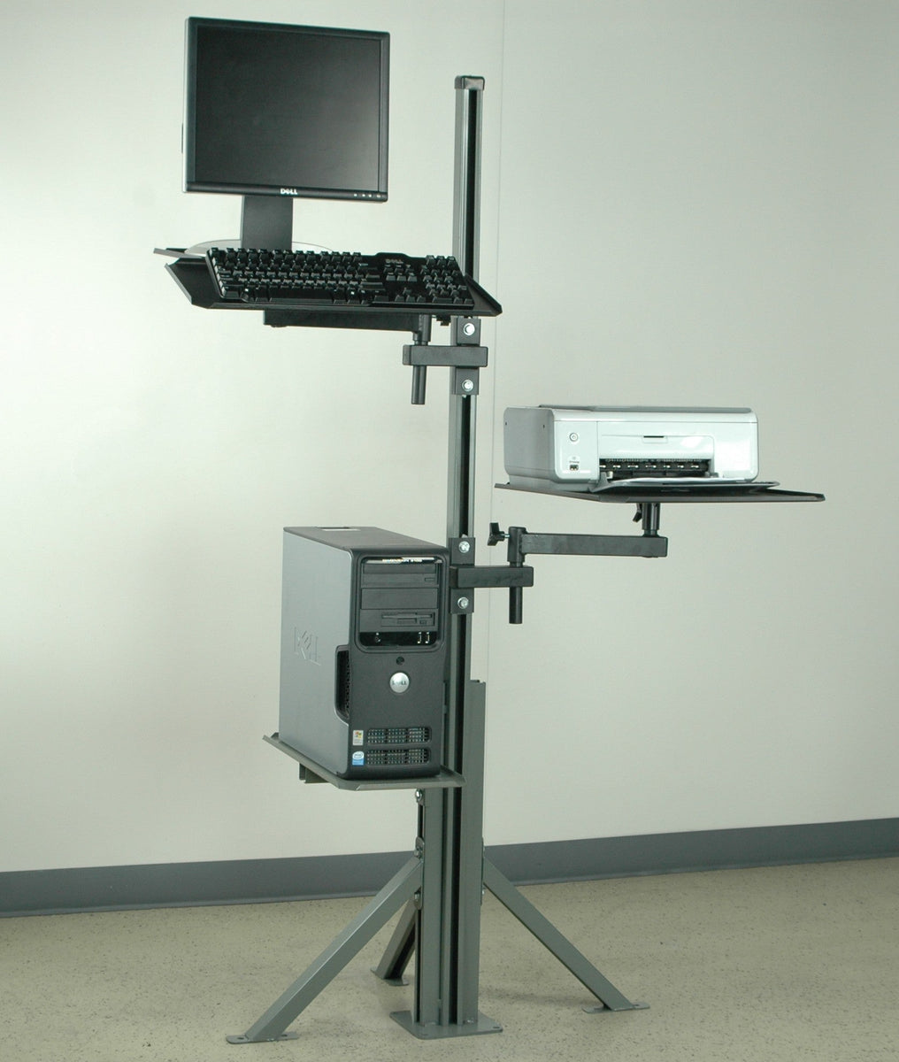 Columns Computer Floor-Mount Articulating Computer Tower – Stackbin