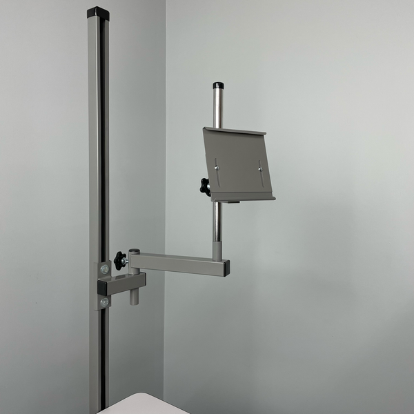 Articulating Tablet Holder for Stackbin Workbenches