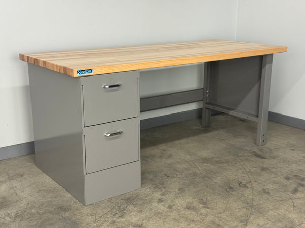 23" Long Drawer Pedestal Workbench