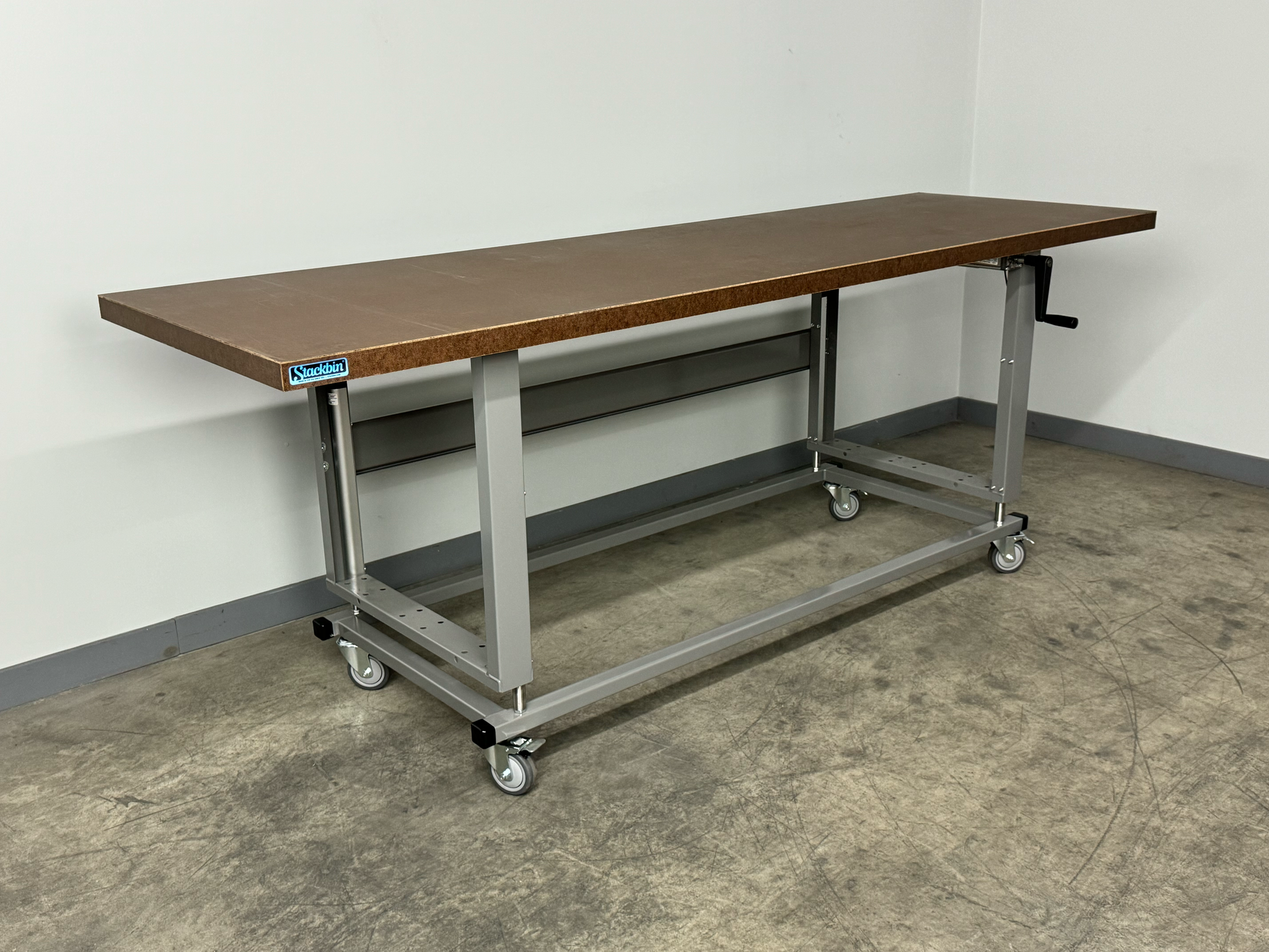 2500 Series Mobile Height Adjustable Work Table - Premium