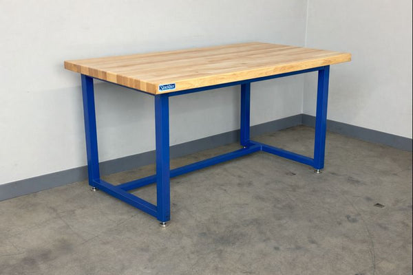 Heavy Duty Adjustable Workbench - Professional Arc-Welded Work Table