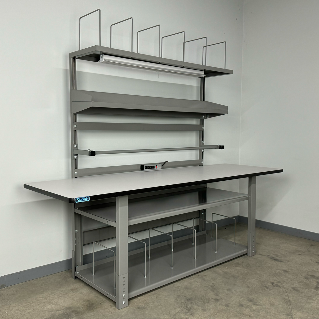 Packing Workbench № 1 — Industrial Heavy-Duty Adjustable Height Workbe ...