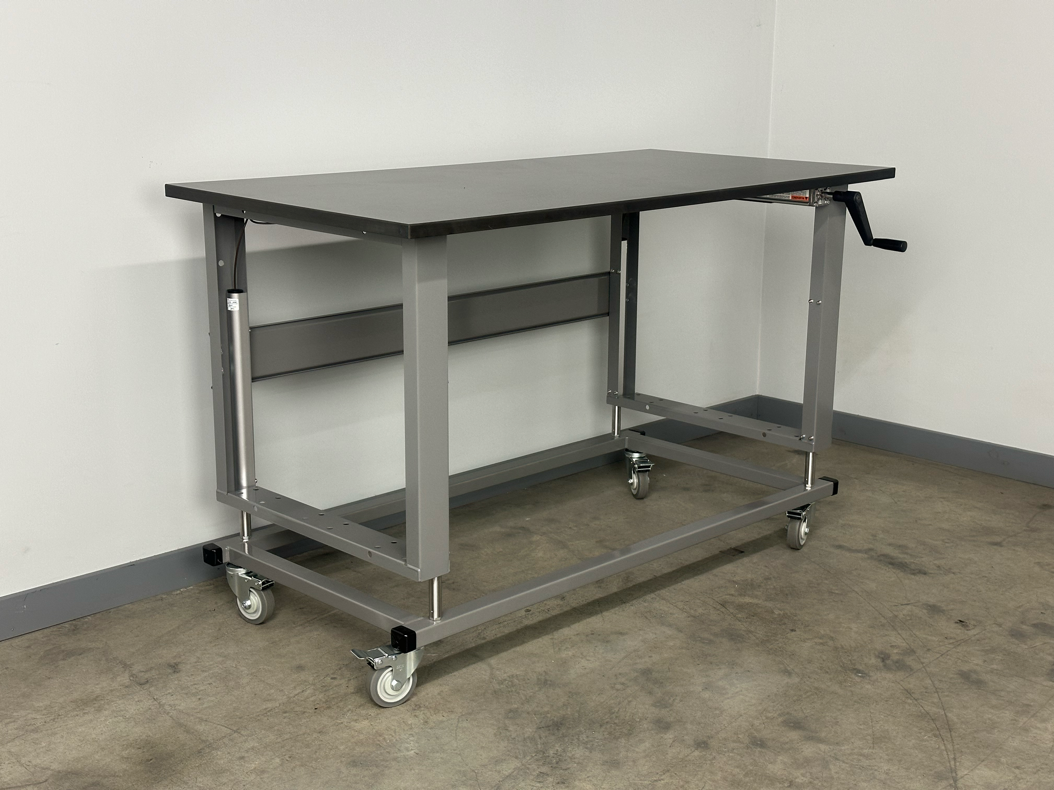 2500 Series Mobile Height Adjustable Work Table - Premium