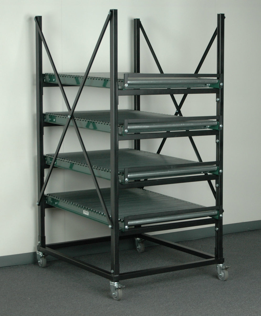 Heavy-Duty Mobile Flow Rack – Stackbin